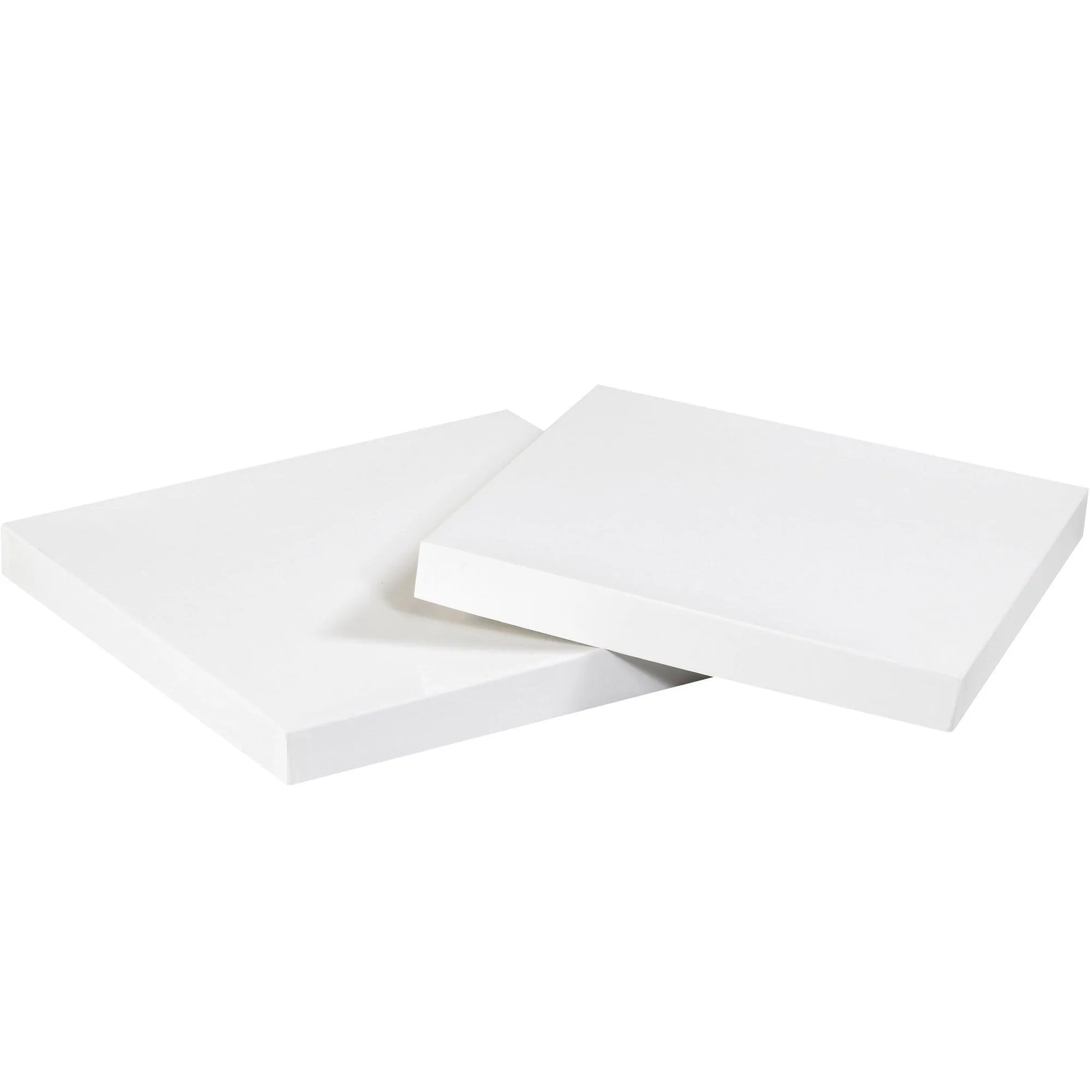 14 x 14" White Deluxe Gift Box Lids