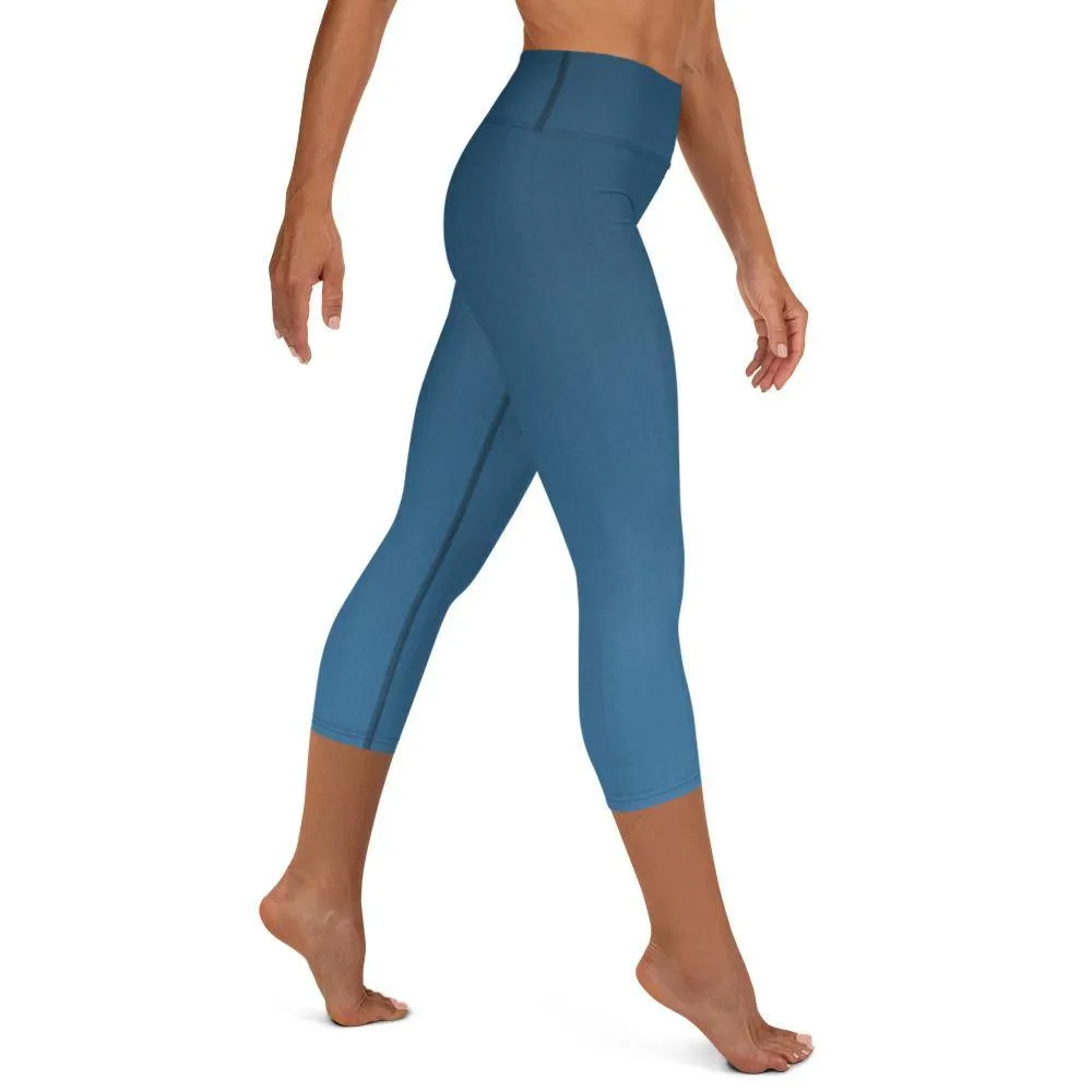 Arctic Sea Ombre High Waist Capri