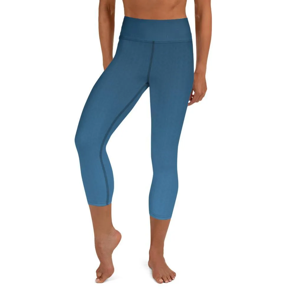 Arctic Sea Ombre High Waist Capri