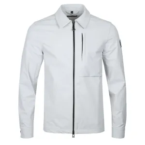 Belstaff Grover Overshirt in Pearl Grey