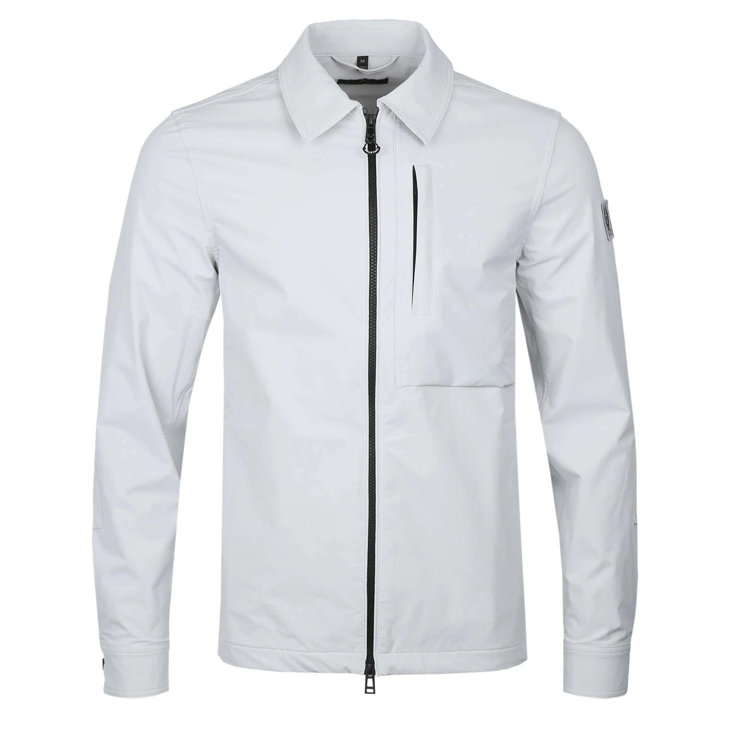 Belstaff Grover Overshirt in Pearl Grey