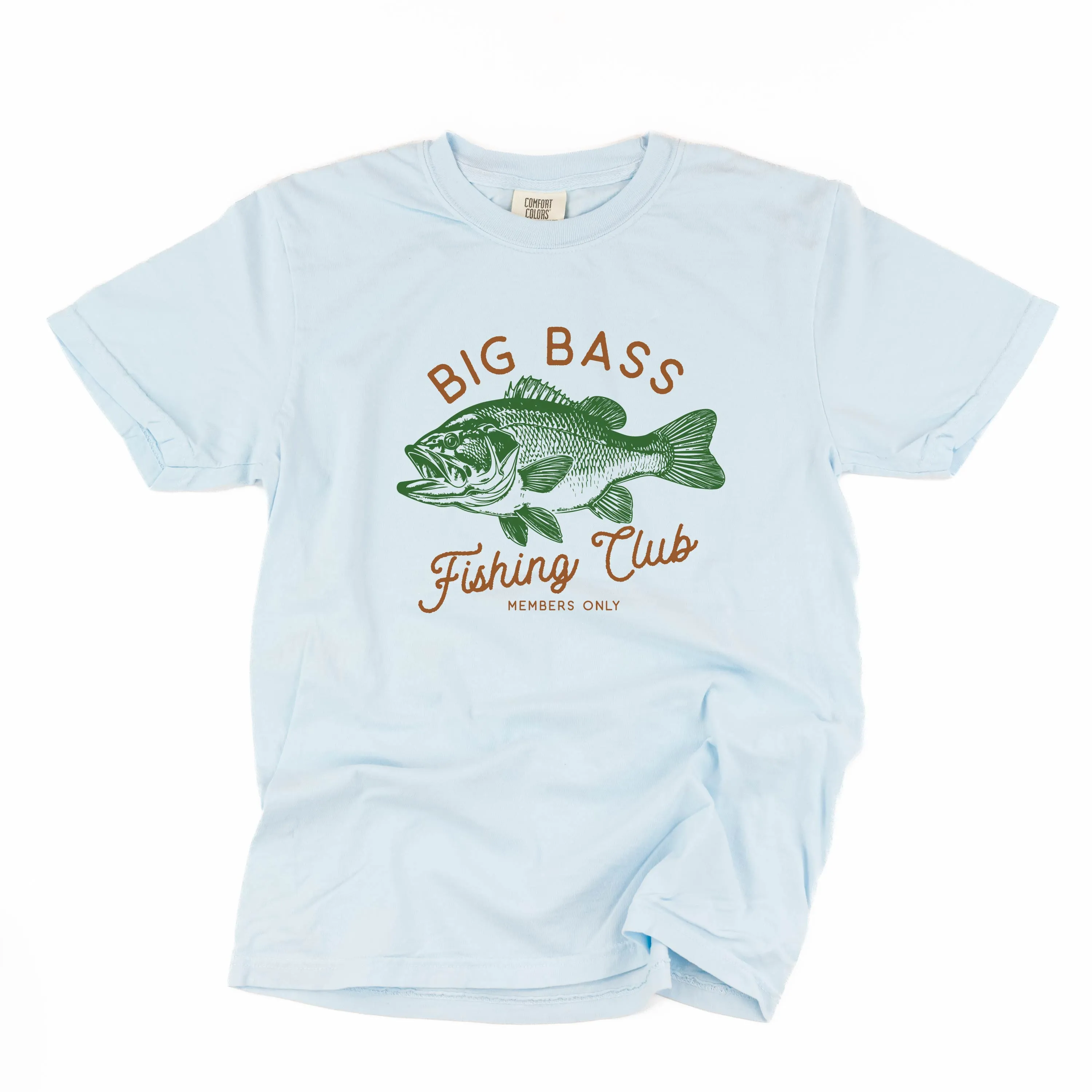 Big Bass Fishing Club - SHORT SLEEVE COMFORT COLORS TEE