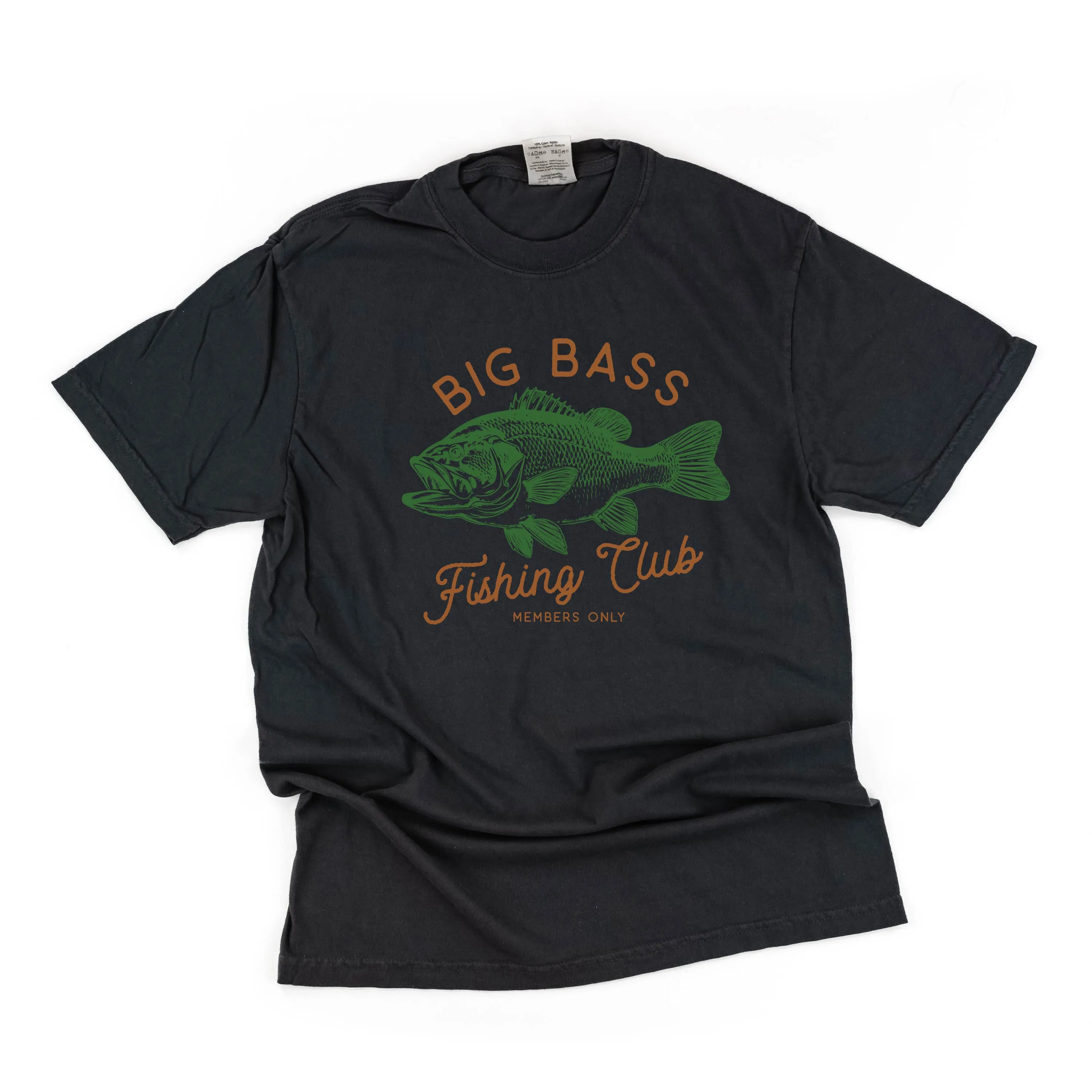 Big Bass Fishing Club - SHORT SLEEVE COMFORT COLORS TEE