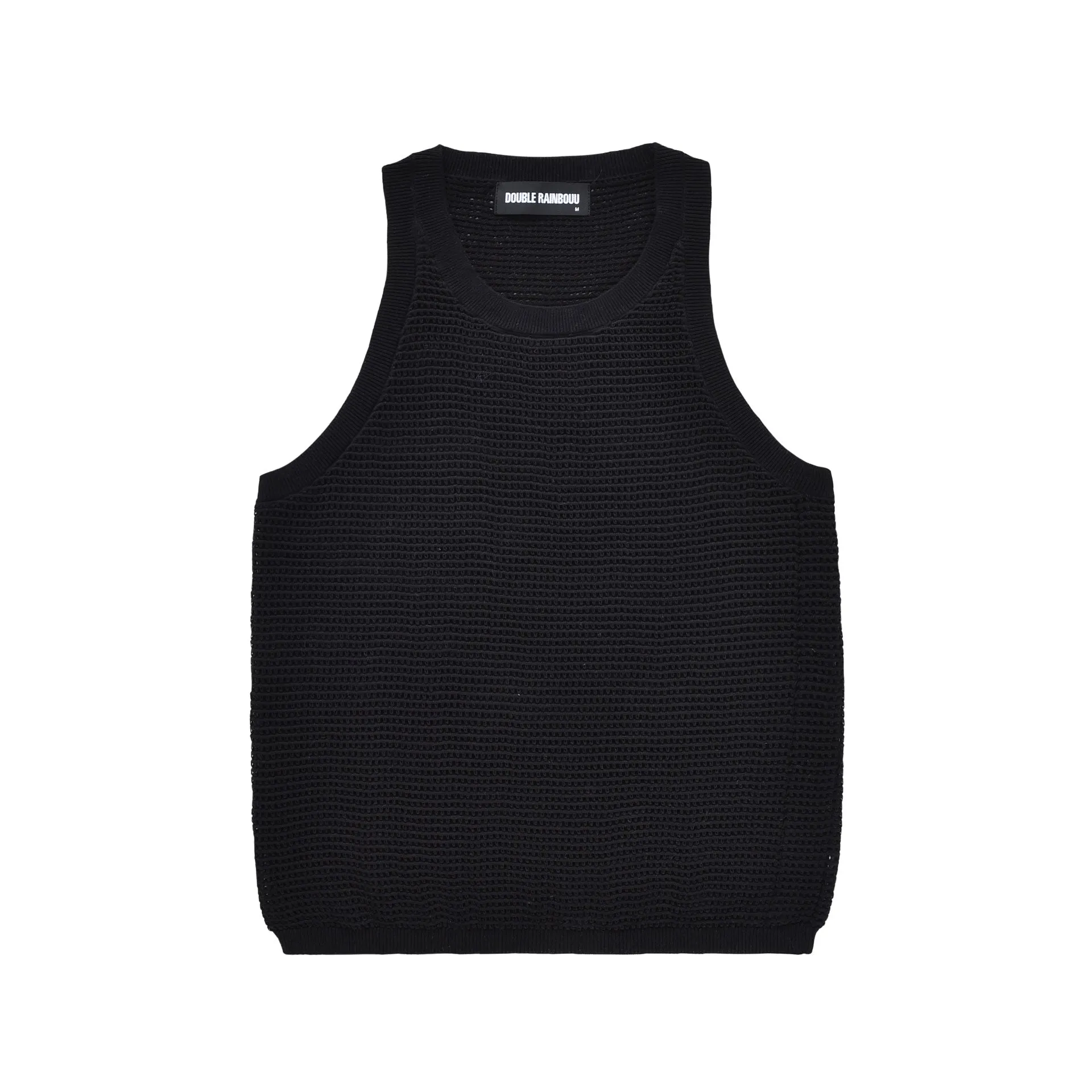 BLACK MESH TANK