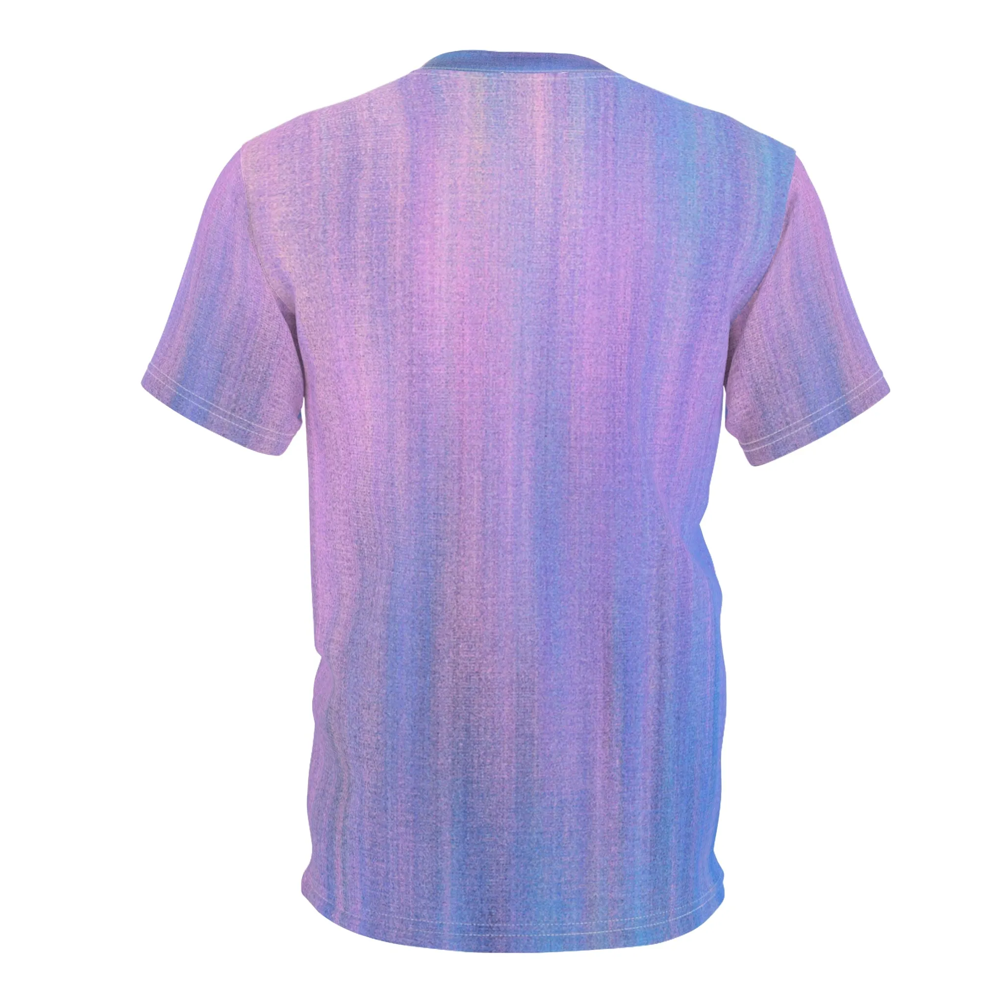 Blue & Purple Metalic - Inovax Unisex Cut & Sew Tee