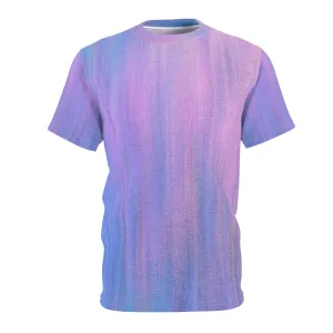 Blue & Purple Metalic - Inovax Unisex Cut & Sew Tee