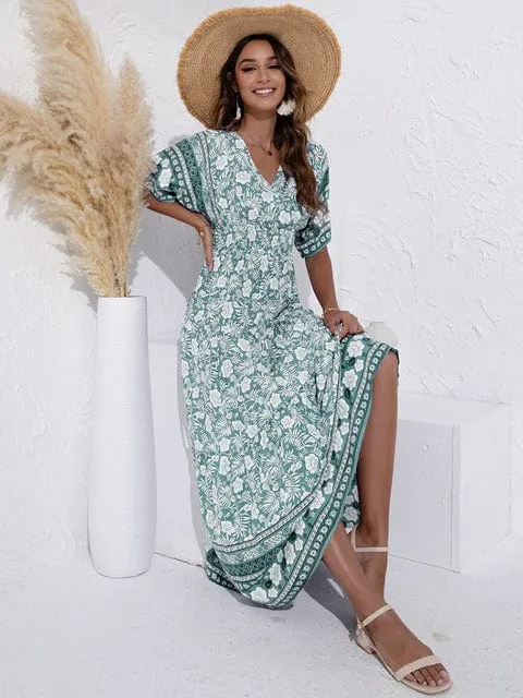 Boho Chic Nature Inspired Dress