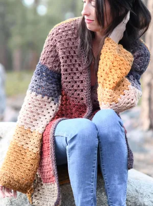 Crochet Kit - Endless Eyelets Cardi