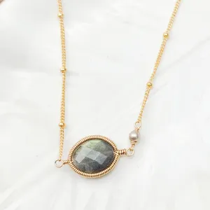 Erica Oval Layering Necklace