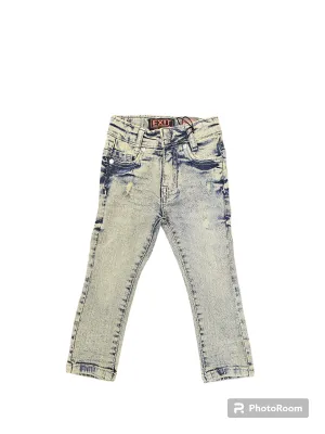 Exit - Kids Jeans - Cream / Navy