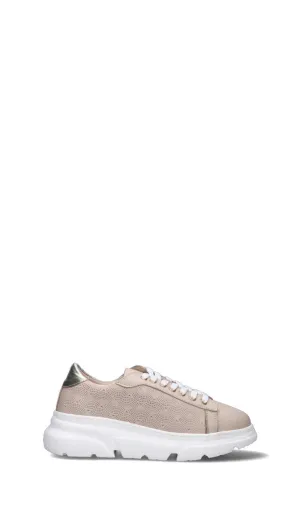 FRAU Sneaker donna beige/oro in pelle