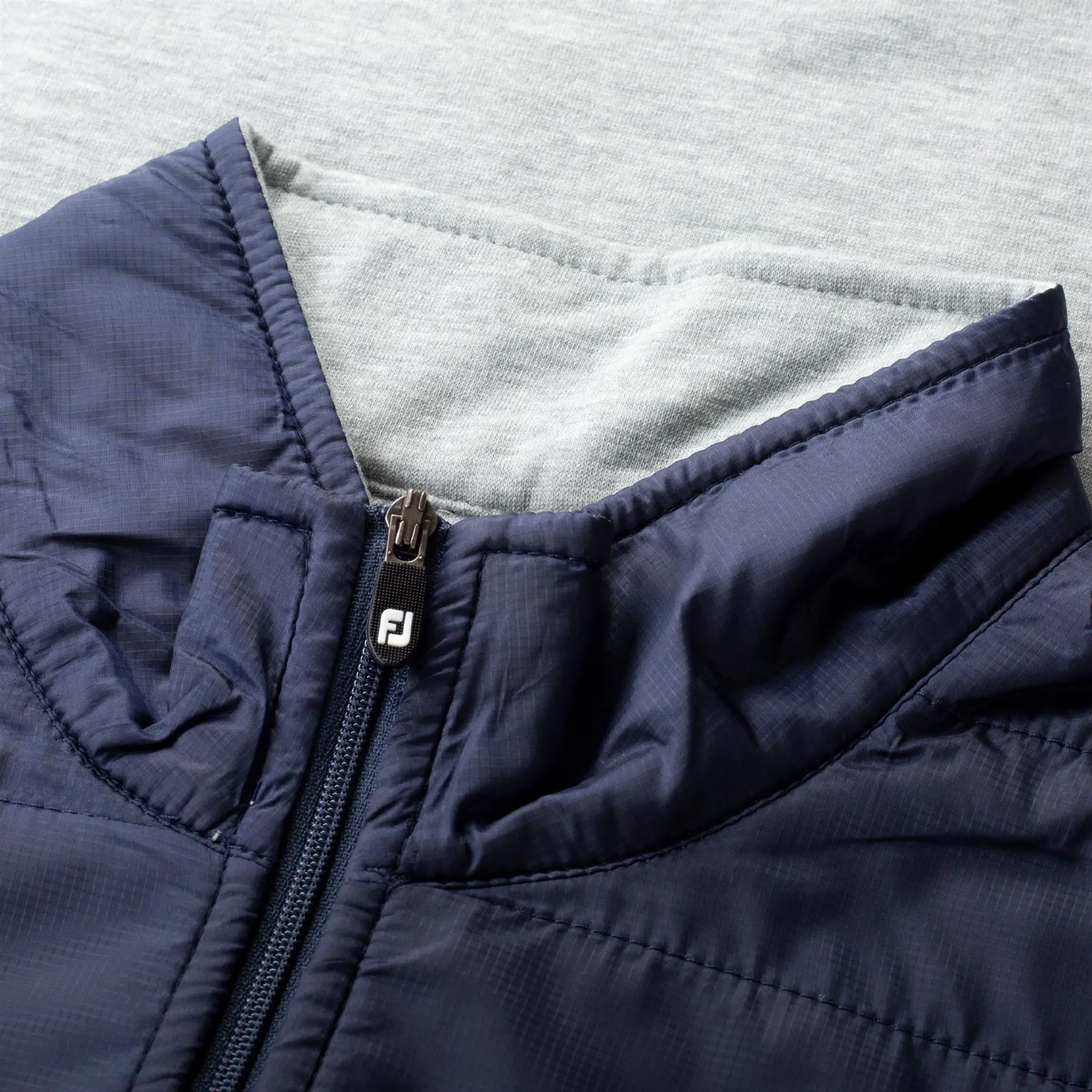 Full Zip Hybrid Jacket Navy - AW24