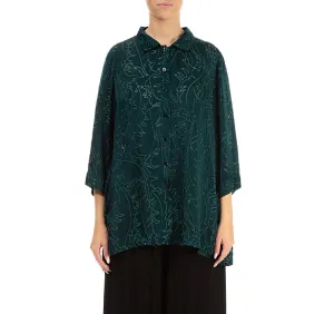 GRIZAS - Silk Burnout Blouse