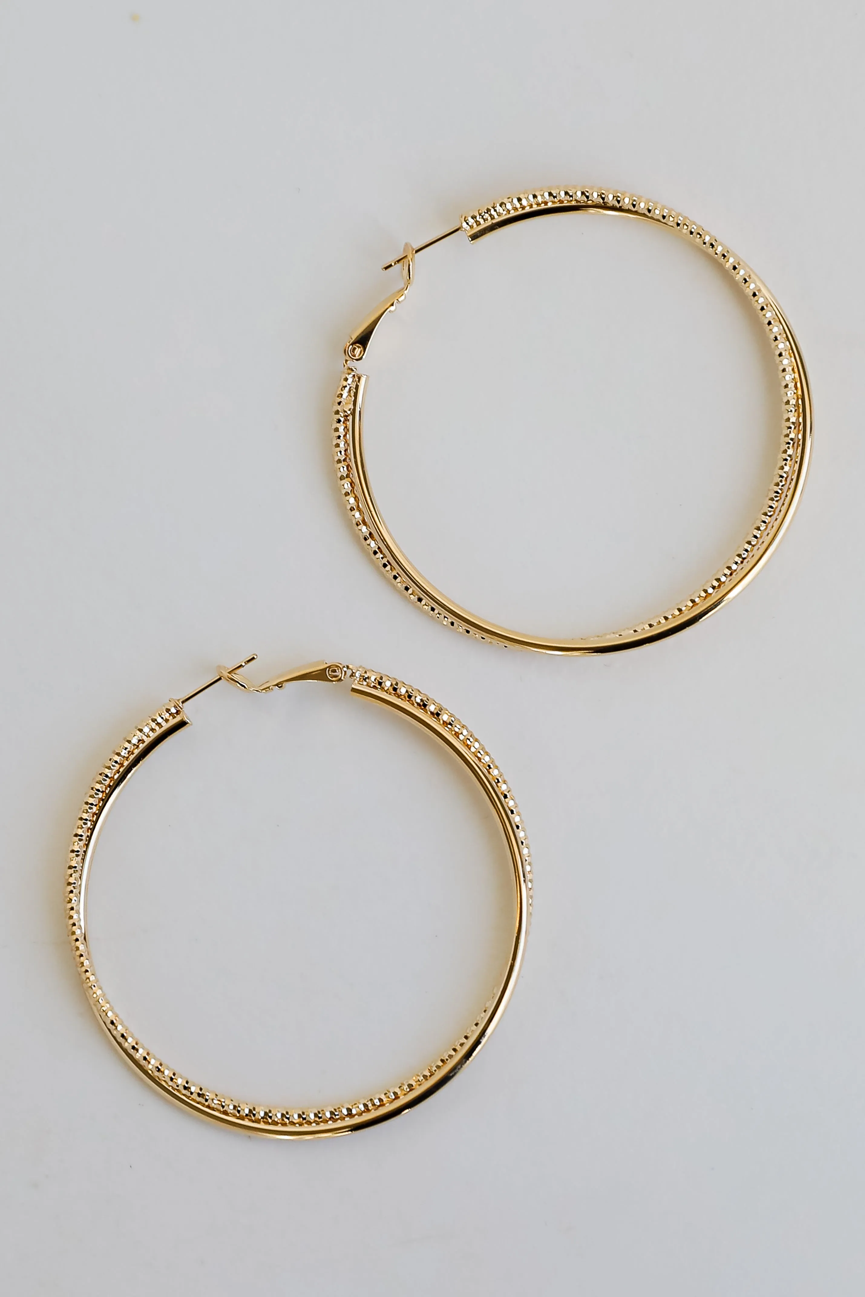 Heidi Gold Double Hoop Earrings