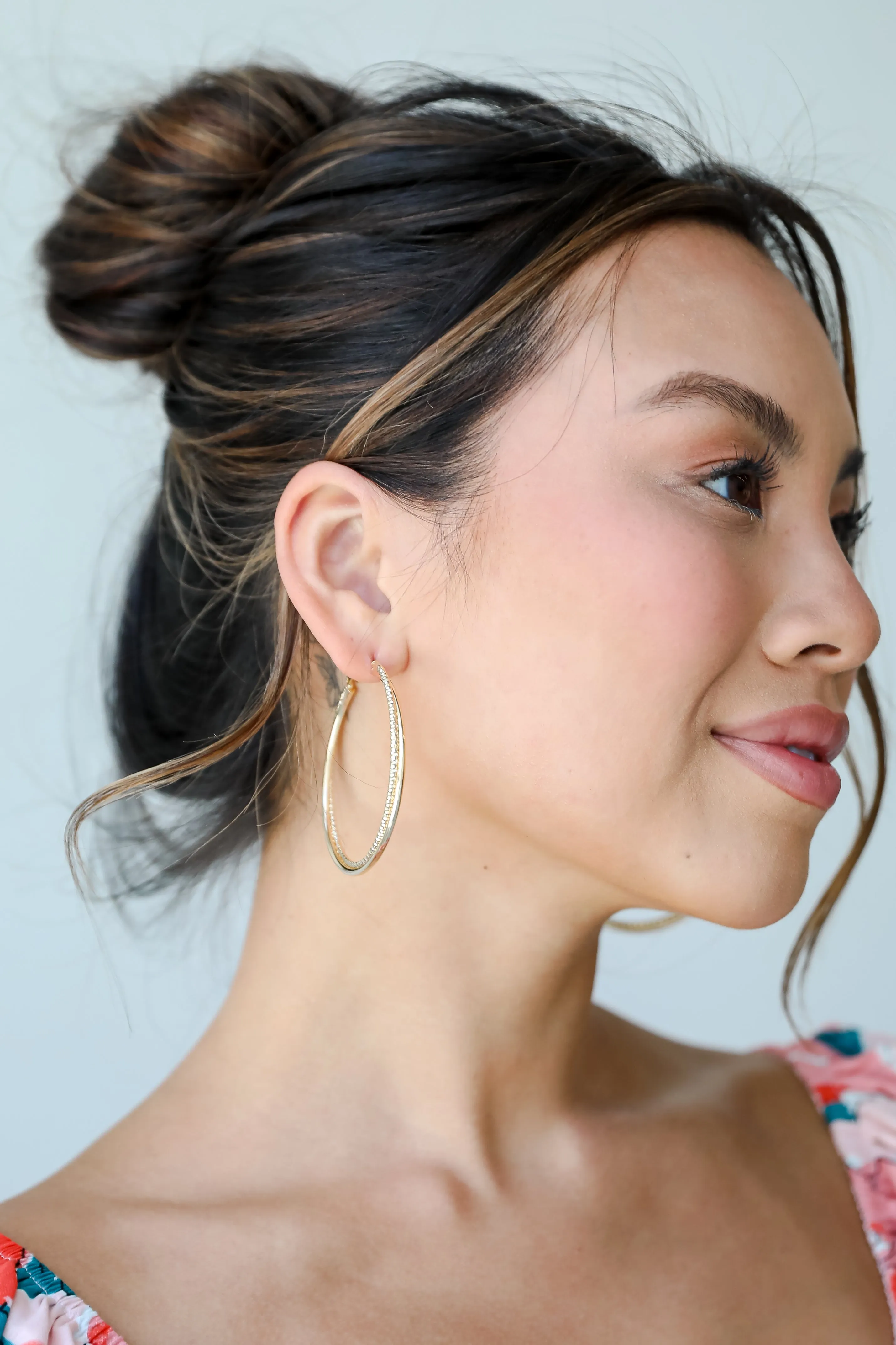 Heidi Gold Double Hoop Earrings