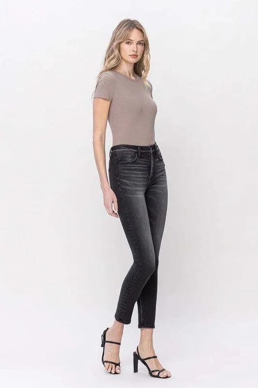 High Rise Skinny Jeans - Flying Monkey