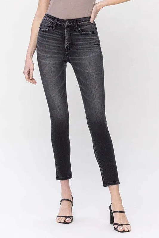 High Rise Skinny Jeans - Flying Monkey