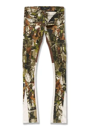 Jordan Craig - Kids Jeans - Stacked - Oak CAMO CARGO DENIM