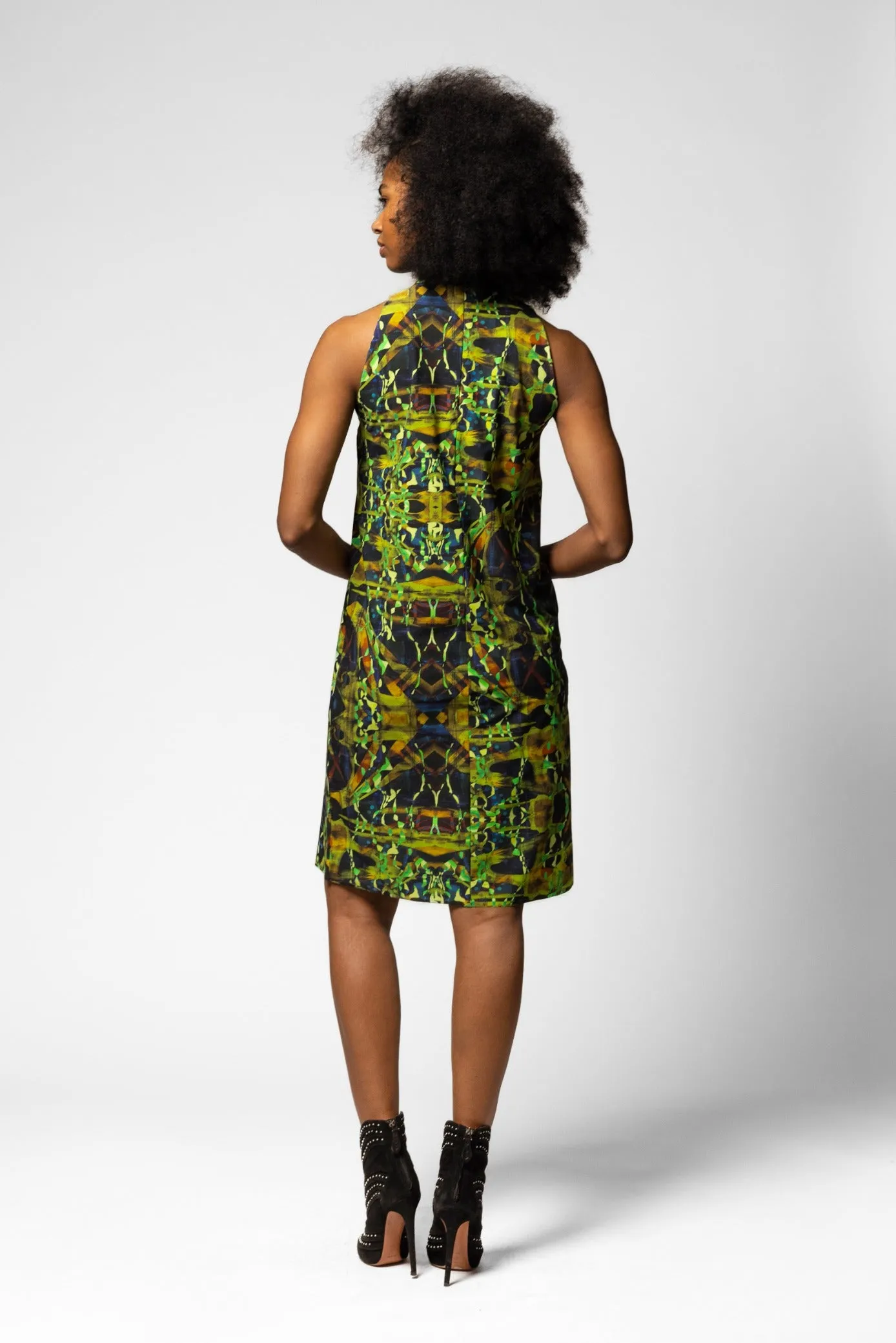 Kenji Dress - Sendai Print