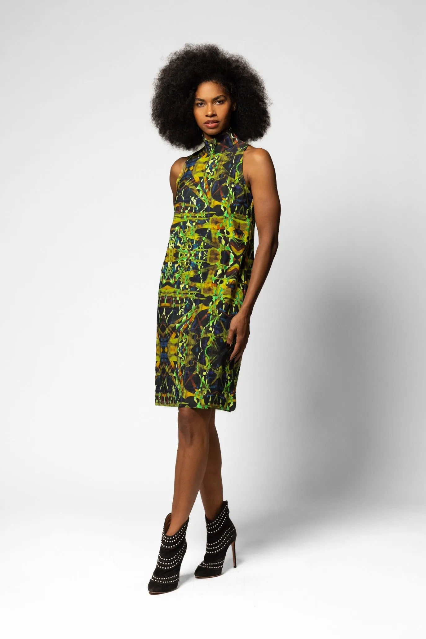 Kenji Dress - Sendai Print