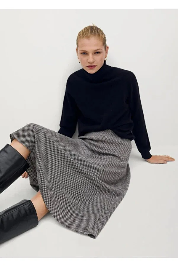 Mango Women's Gray Skirt