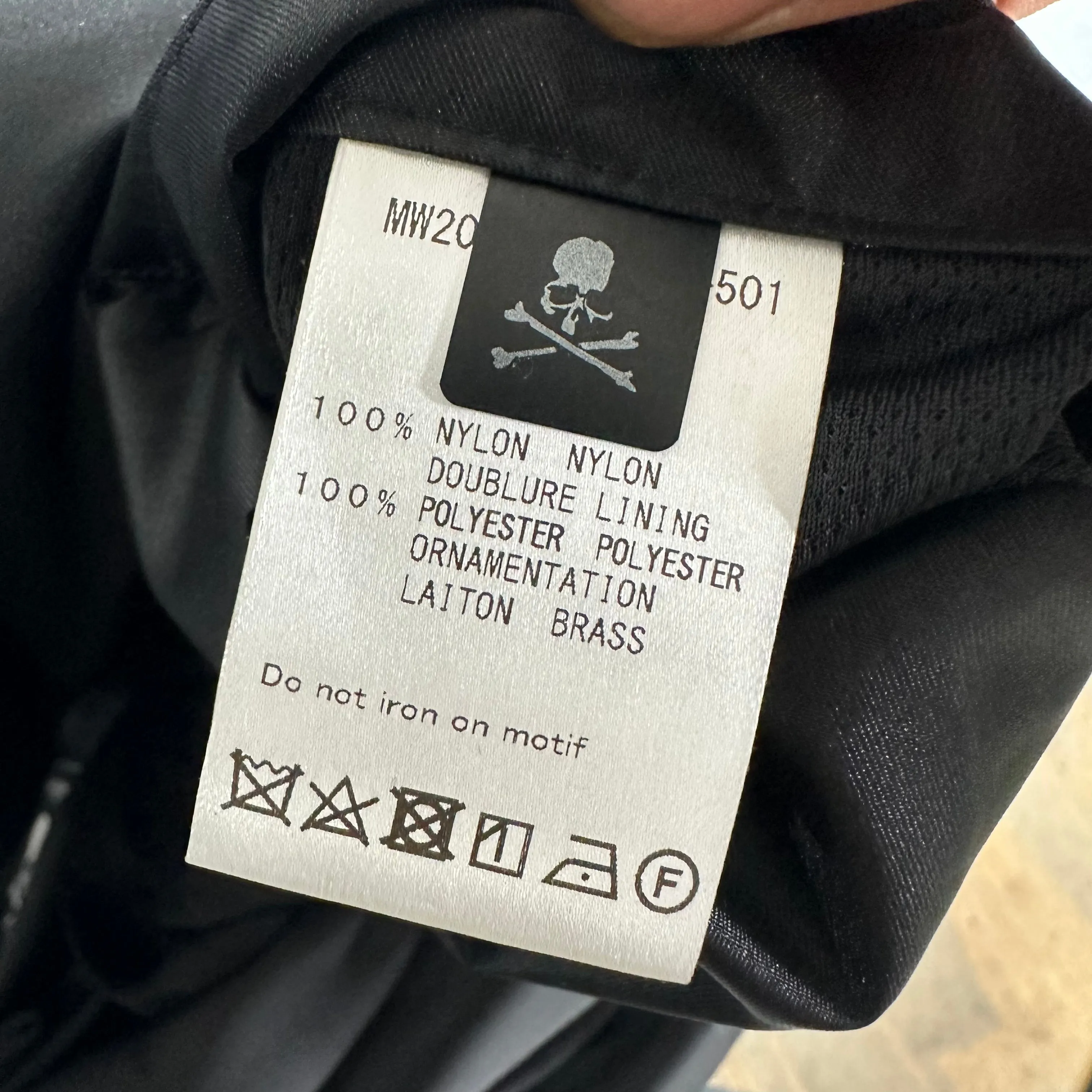 Mastermind Black Coaches Jacket