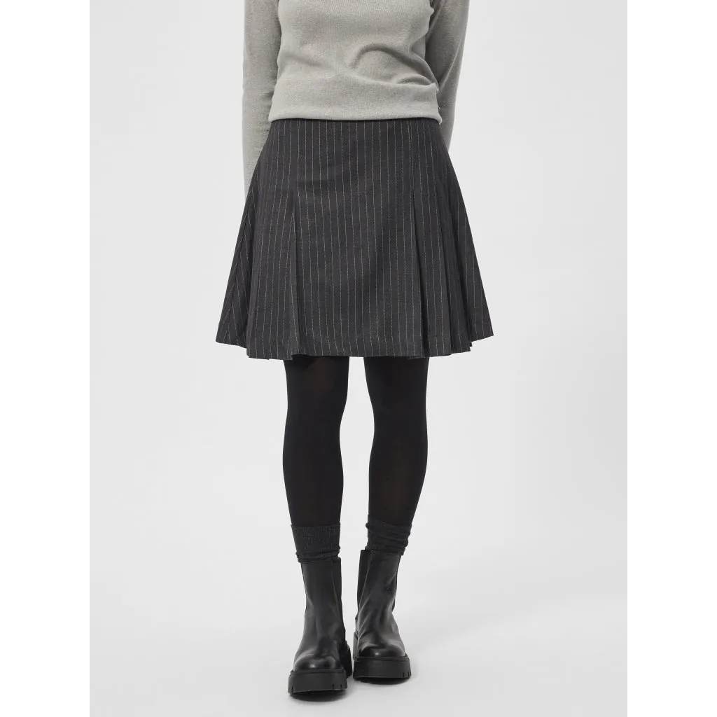 Nester Skirt - Grey Stripe