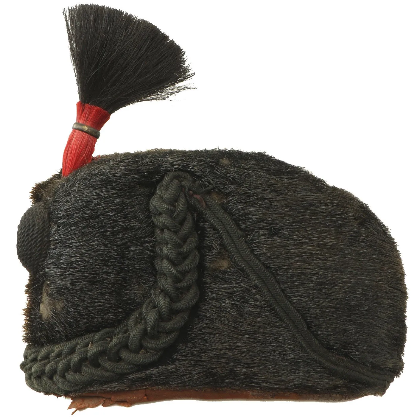 Original British WWI King's Royal Rifle Corps Fur Busby