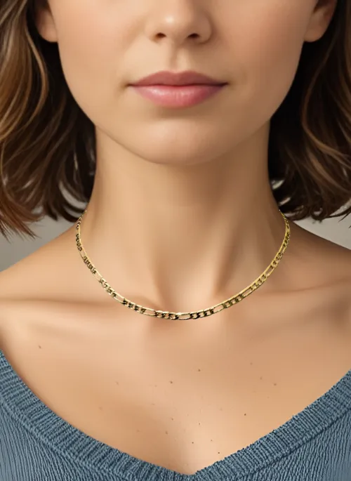 Parker Gold Figaro Necklace