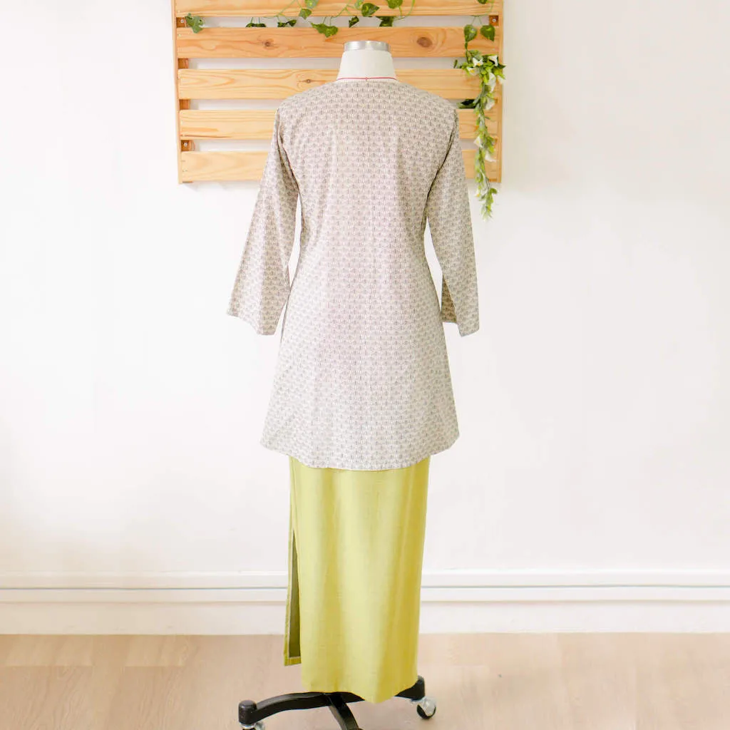 Pattern: 206 – Modern Baju Kurung *Custom Fit