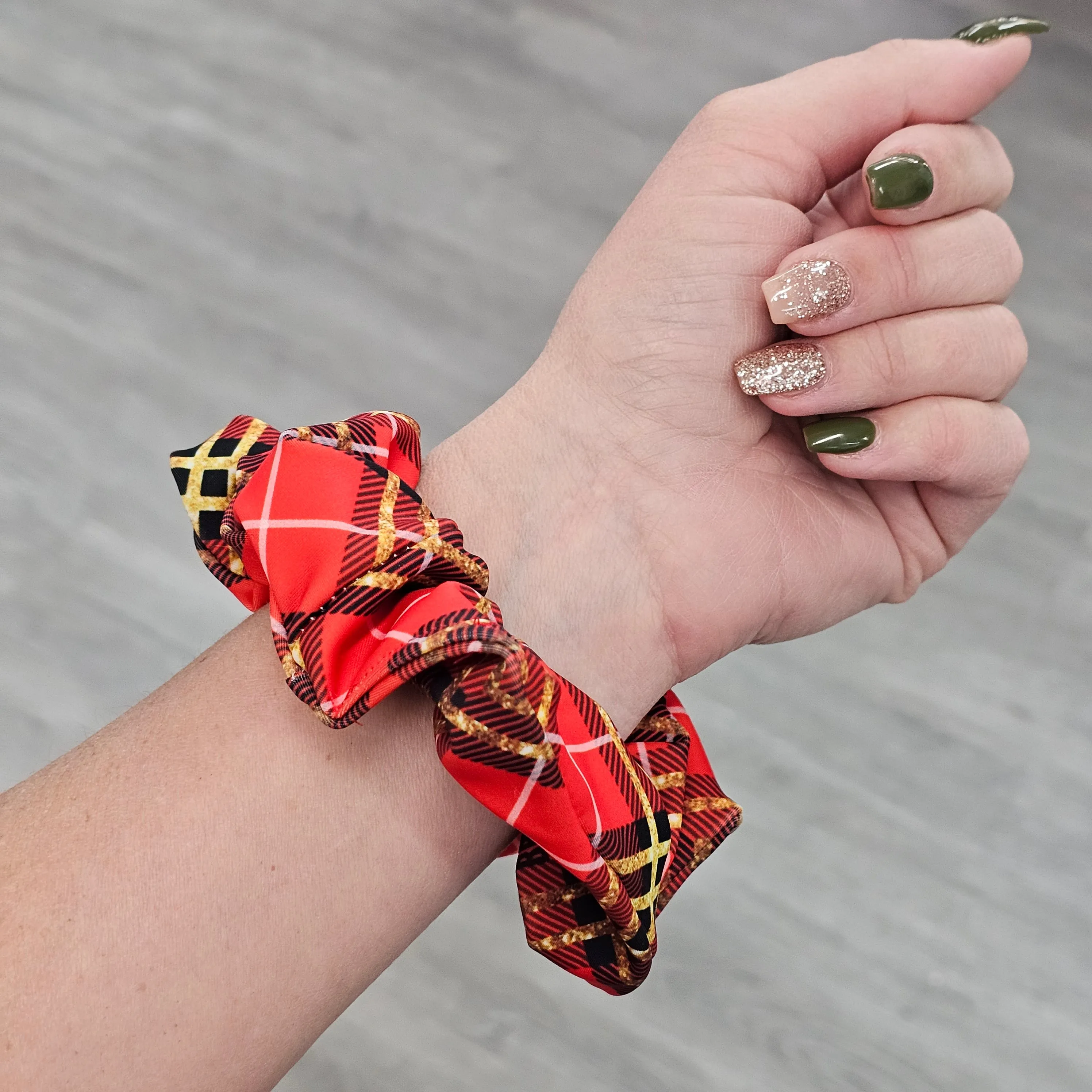 Perfectly Plaid Scrunchie