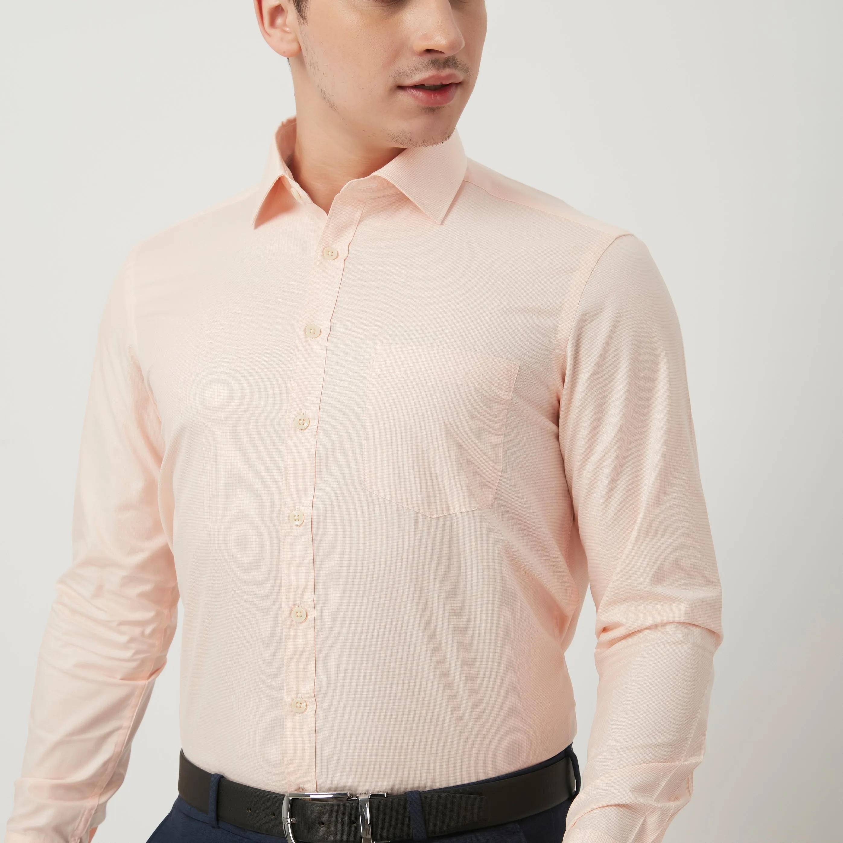 Relaxed Fit Solid Shirt