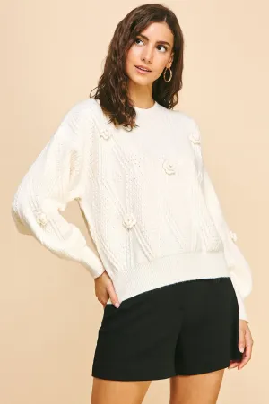 Rosette Sweater