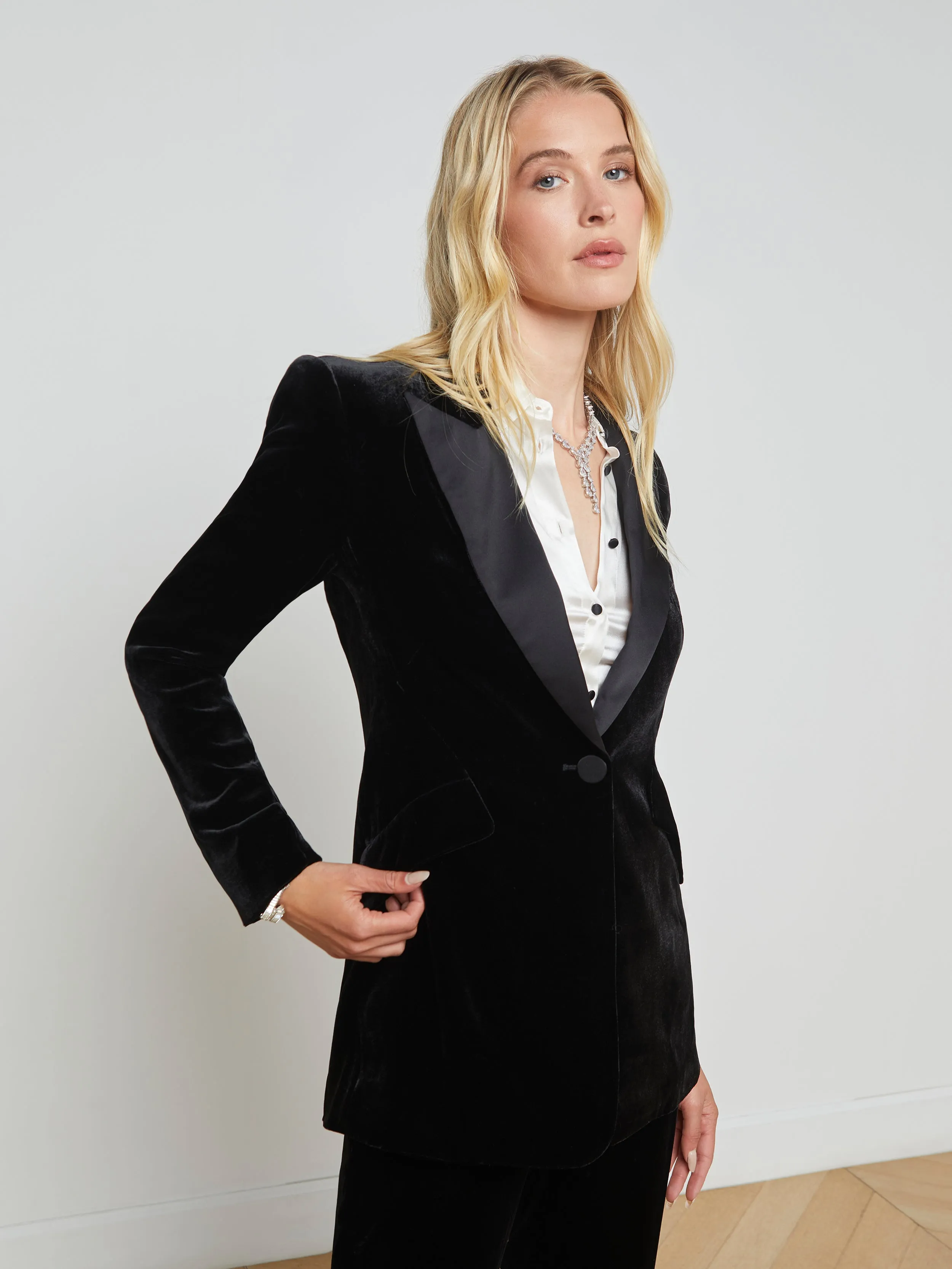 Sheila Velvet Blazer