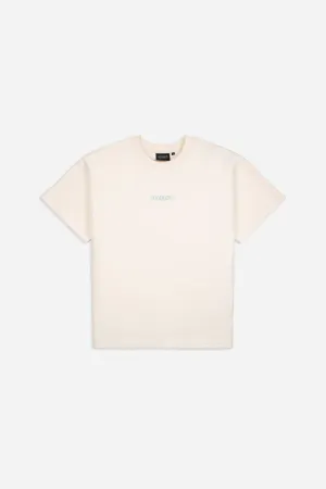 SOLAR FLEECE T-SHIRT OVERSIZE OFFWHITE