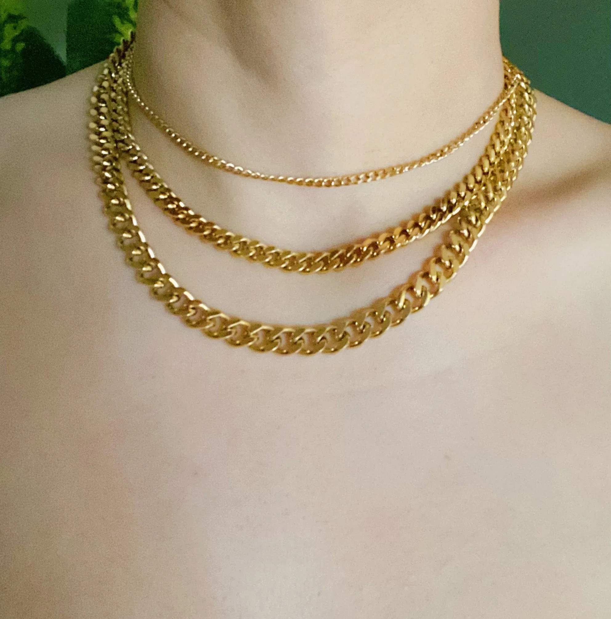 Stylish Cuban Chain Necklace