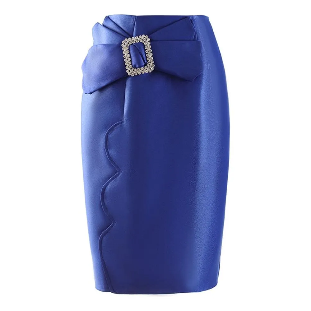 The Debutante High Waist Pencil Skirt - Multiple Colors