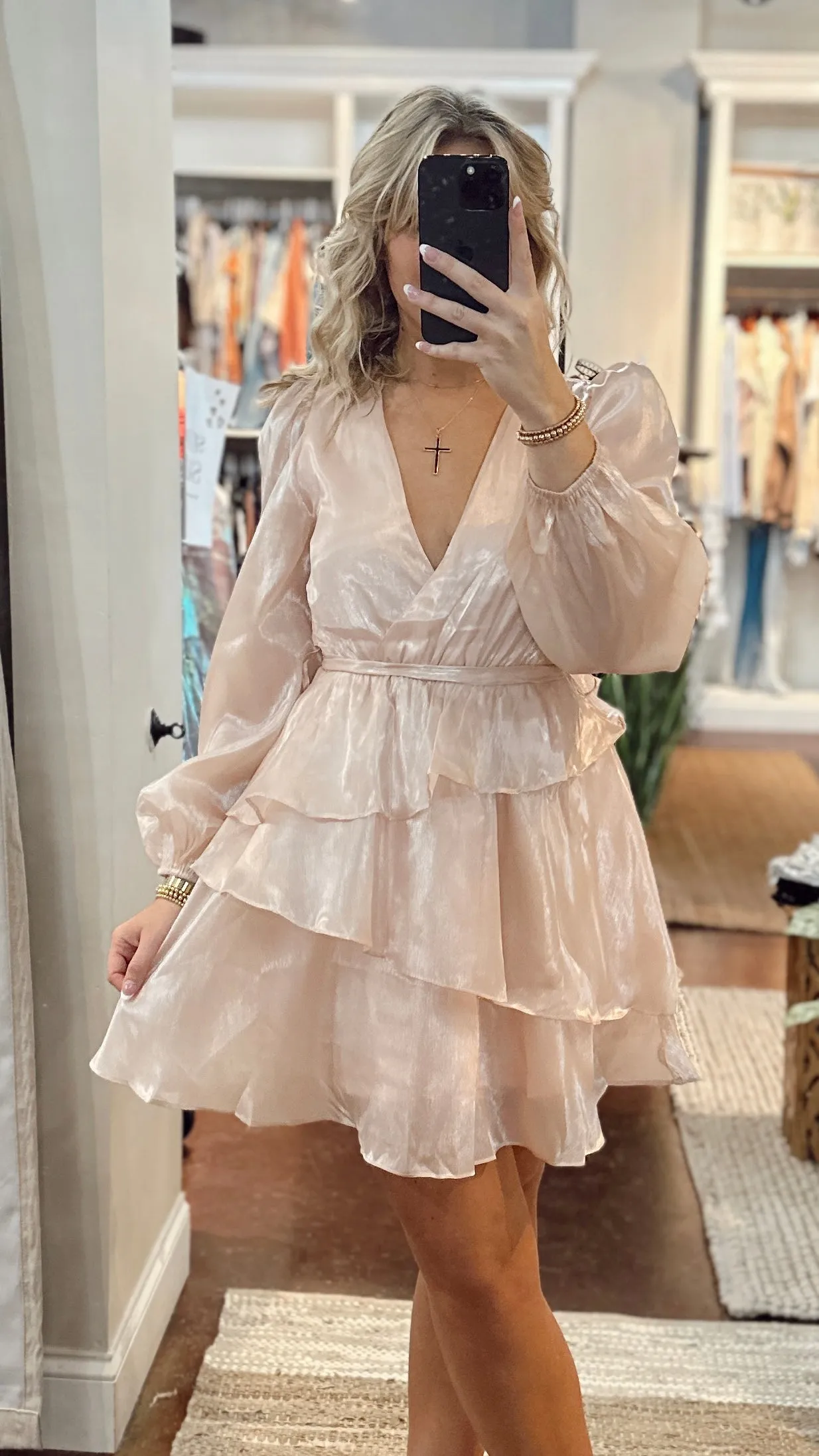 The Making Me Blush Dress