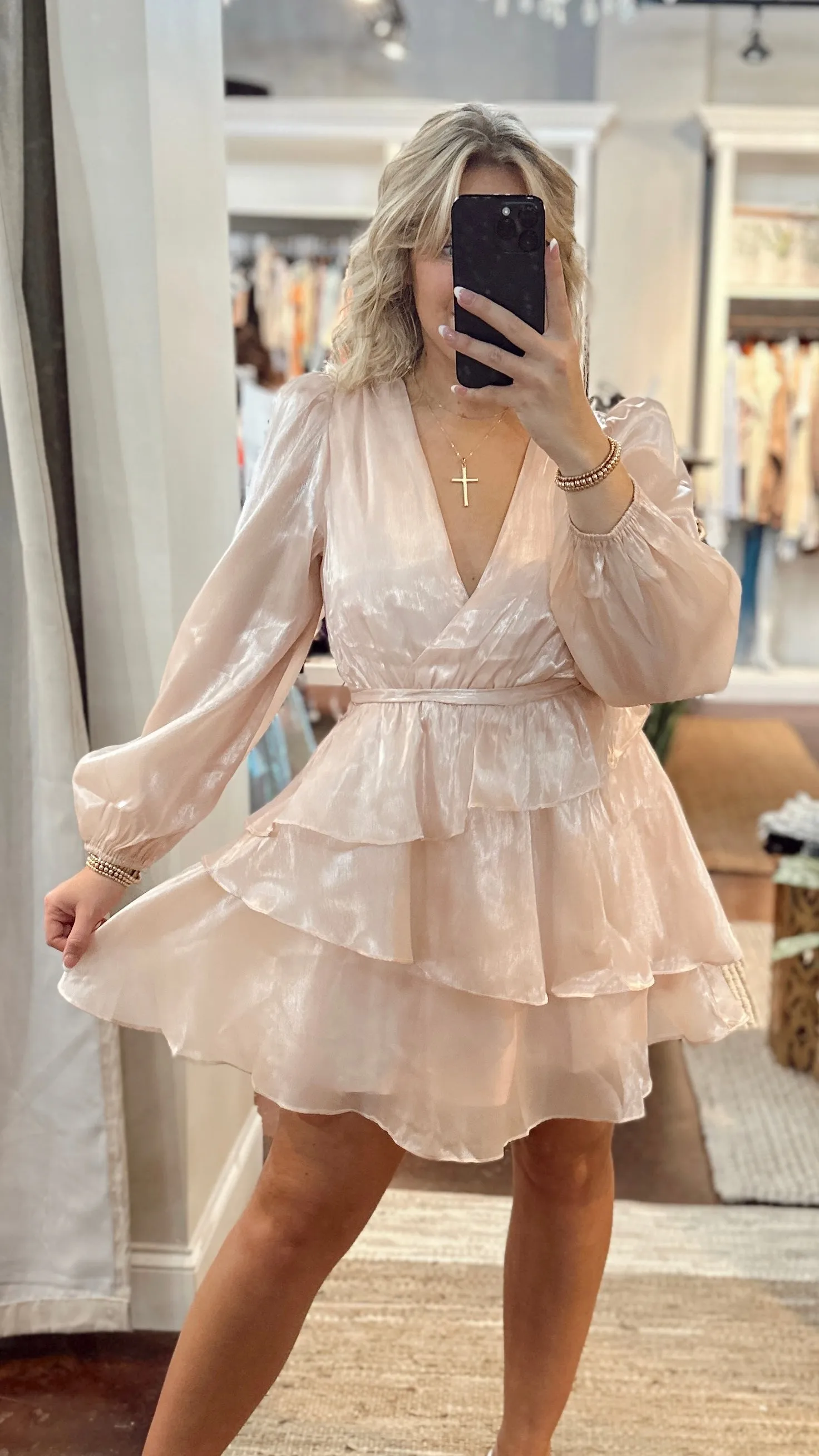 The Making Me Blush Dress