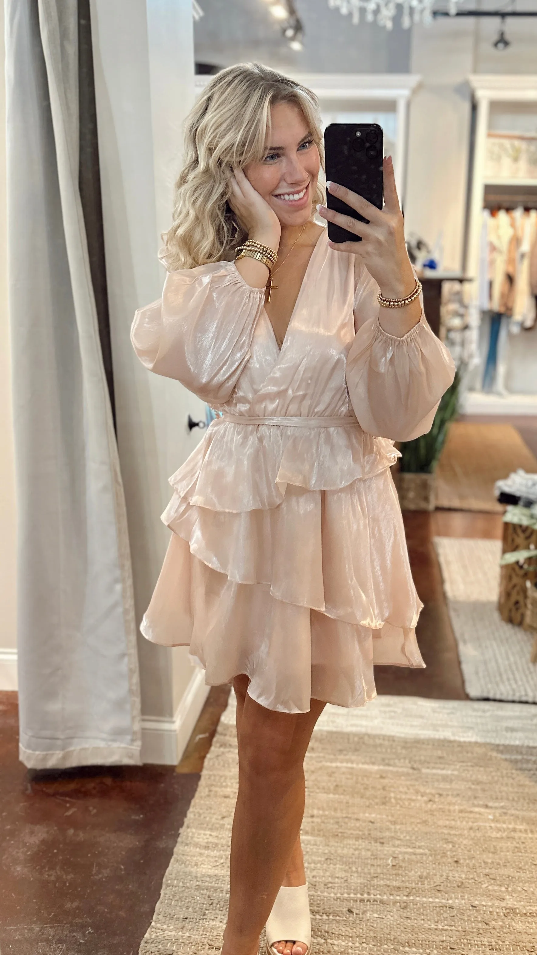 The Making Me Blush Dress