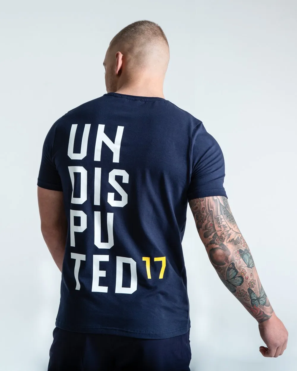 UNDISPUTED17 GRAPHIC T-SHIRT NAVY