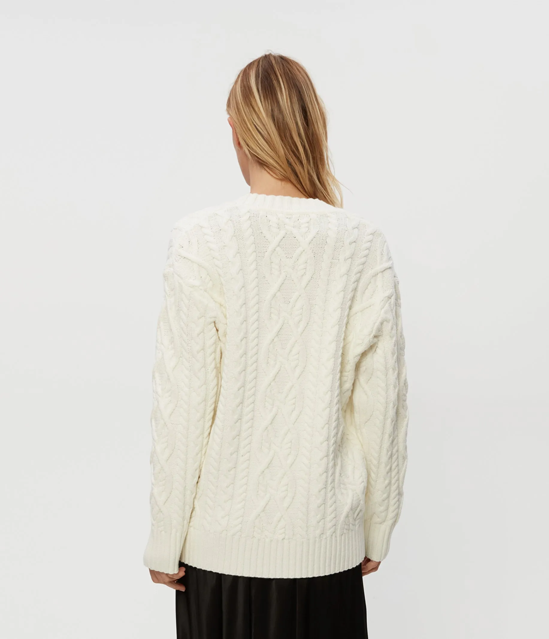 Walsh Cable Knit Cardigan