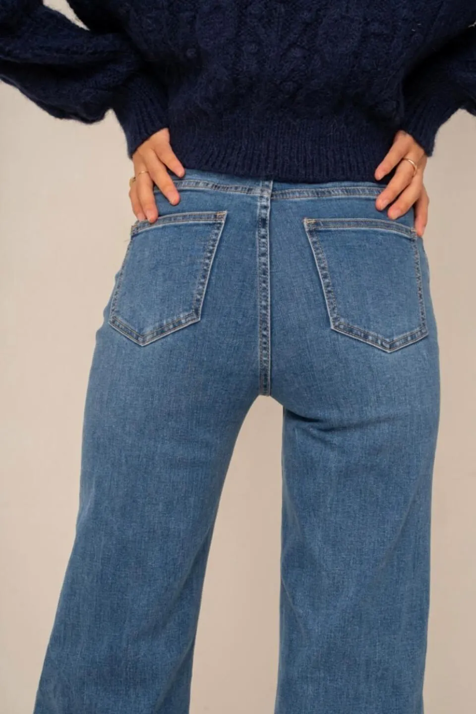 Windy Enkel Denim Jeans Broek