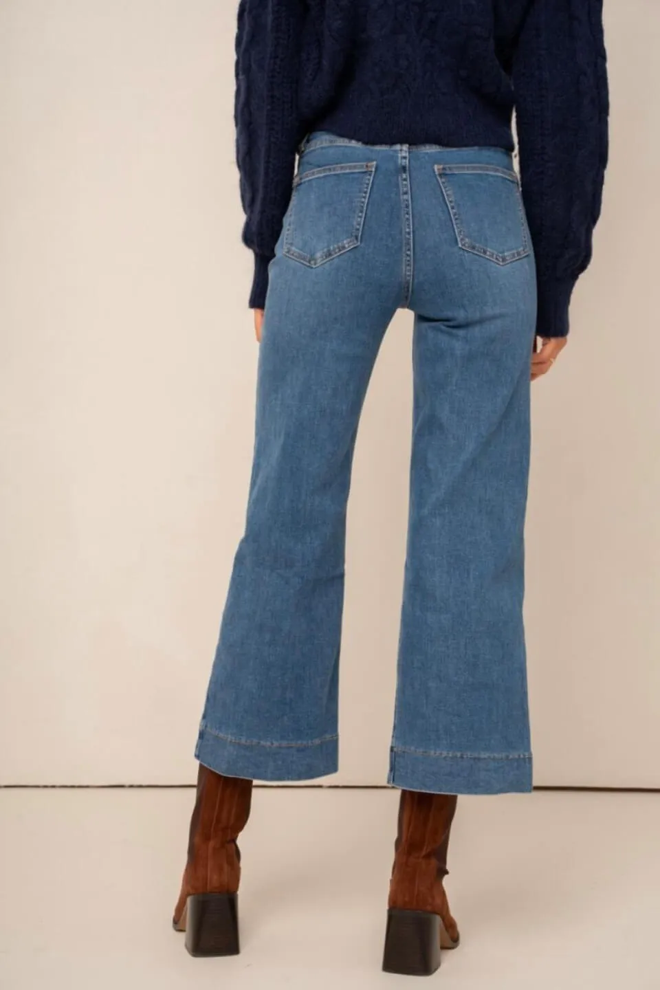 Windy Enkel Denim Jeans Broek