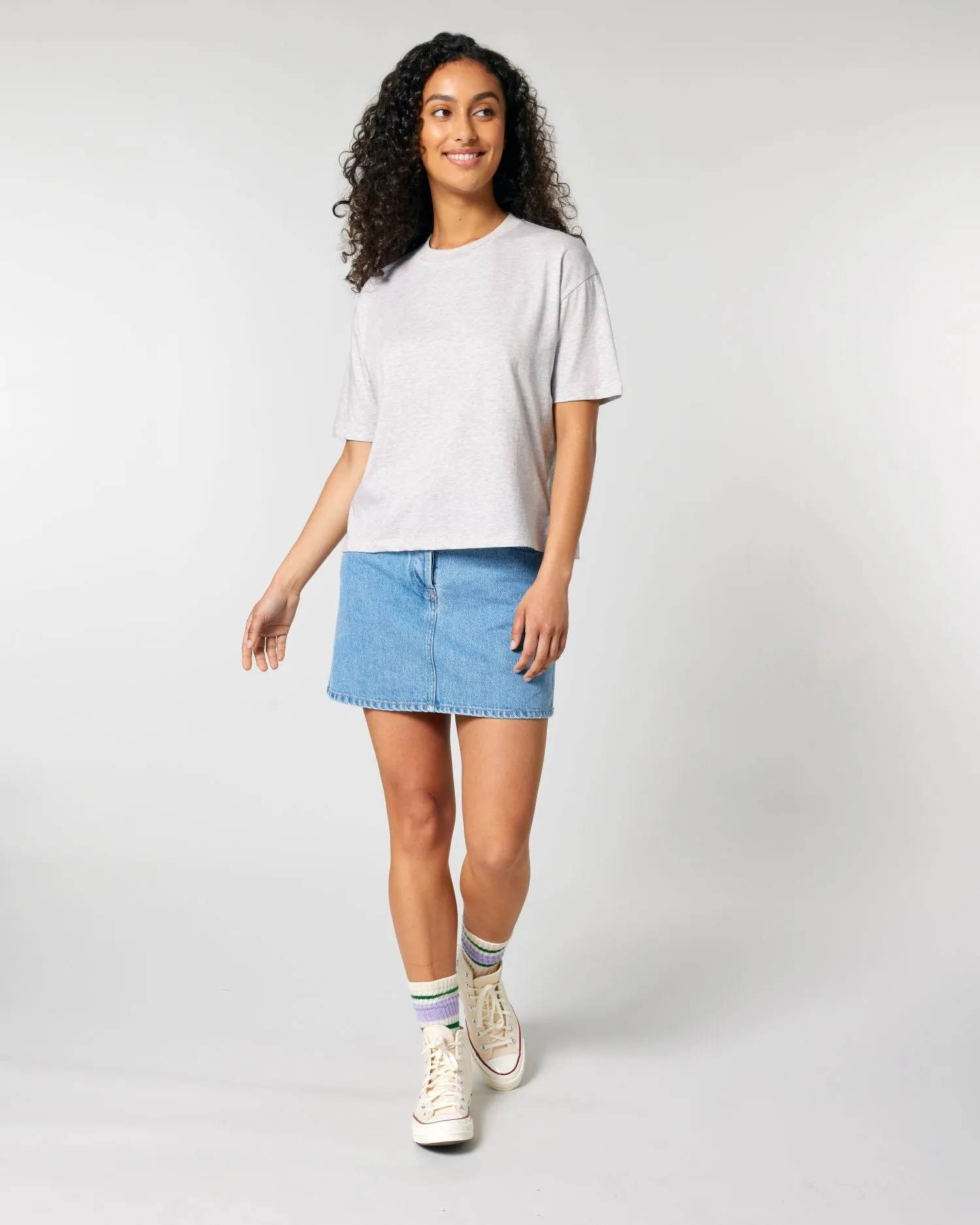 Women's Organic Boxy T-Shirt - 155 GSM | Stella Nova STTW175