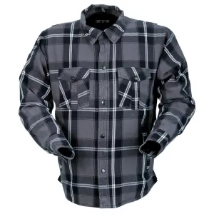 Z1R Ashwood Flannel Shirt - Gray